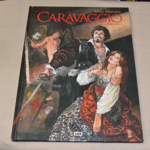 Milo Manara Caravaggio Miekka ja paletti